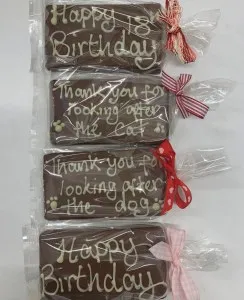 mini chocolate bar